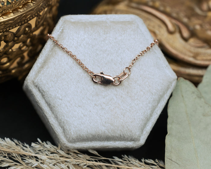 14K GOLD ROLO CHAIN-Staghead Designs
