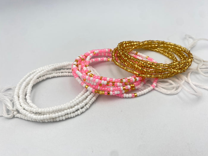 Pink Gold & White Set- 3 PC Set