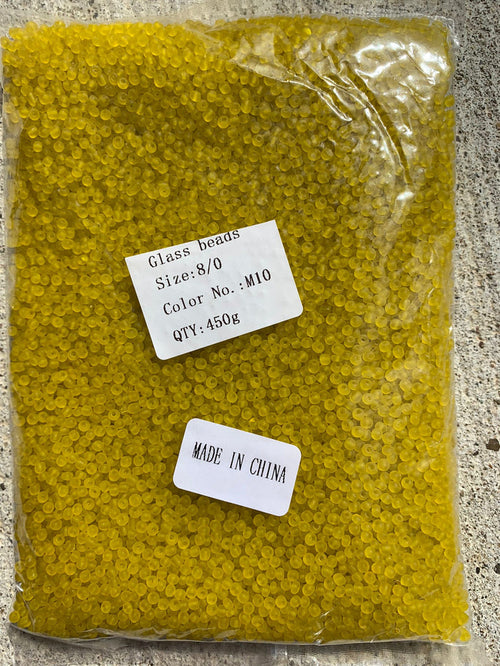 3mm - 8/0 Seed Beads Glass Seed Beads For Jewelry Making, DIY Waist beads, Bracelet Necklace Earrings- 450 Grams