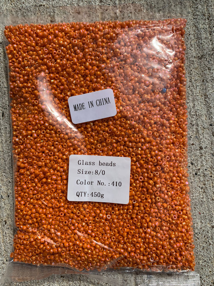 3mm - 8/0 Seed Beads Glass Seed Beads For Jewelry Making, DIY Waist beads, Bracelet Necklace Earrings- 450 Grams