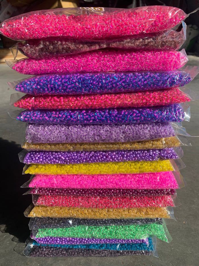 4mm- 6/0  Glass Seed Beads For Jewelry Making,  DIY Waist beads, Bracelet Necklace Earrings