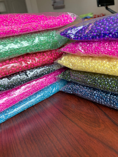 4mm- 6/0 Glass Seed Beads For Jewelry Making,  DIY Waist beads, Bracelet Necklace Earrings