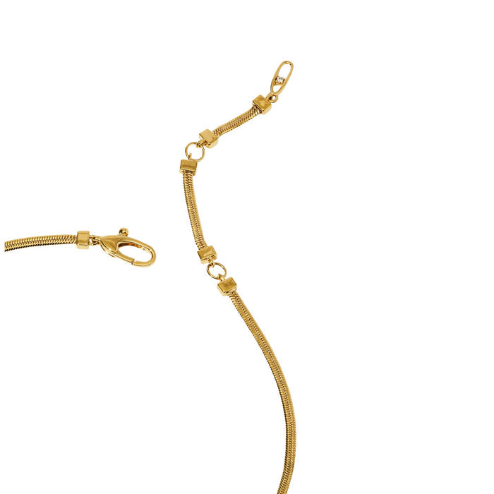 Agatha 18K Gold Y-Shaped Drop Necklace