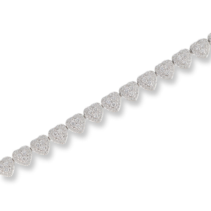 Alina 14K Gold Heart Bracelet