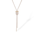 Alruna 14K Gold Round Tassel Necklace