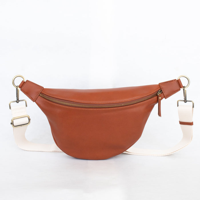 Amy Crossbody Bag | Dark Brown Genuine Leather Everyday Purse