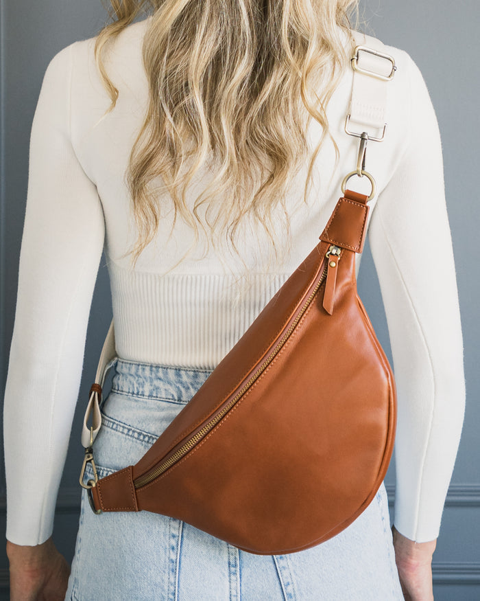 Amy Crossbody Bag | Dark Brown Genuine Leather Everyday Purse