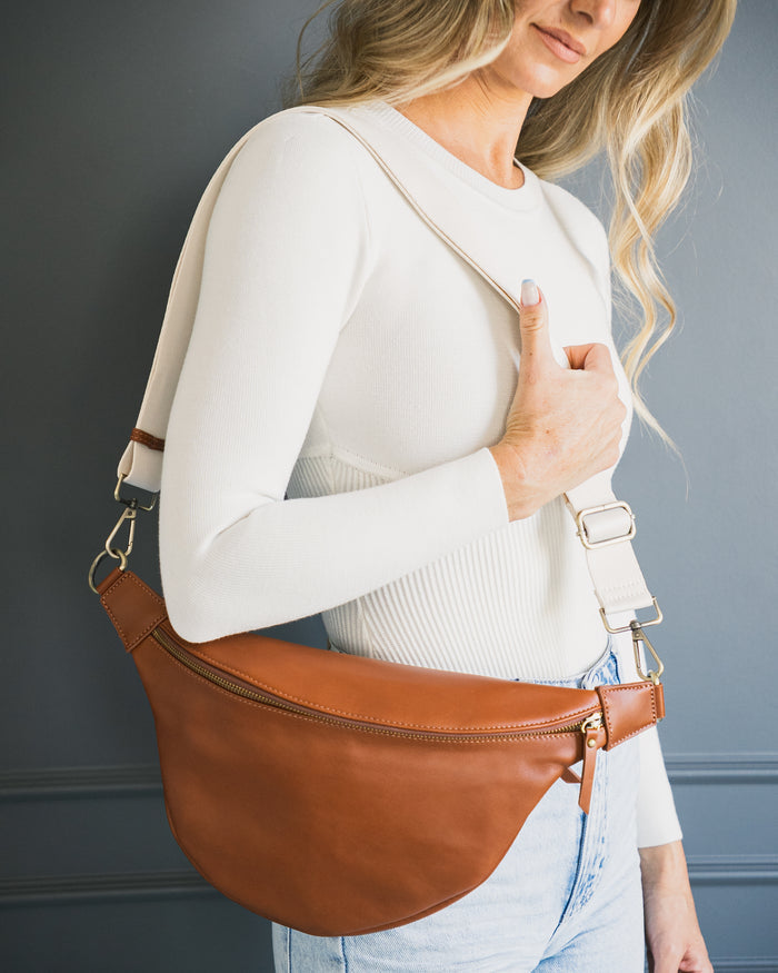 Amy Crossbody Bag | Dark Brown Genuine Leather Everyday Purse