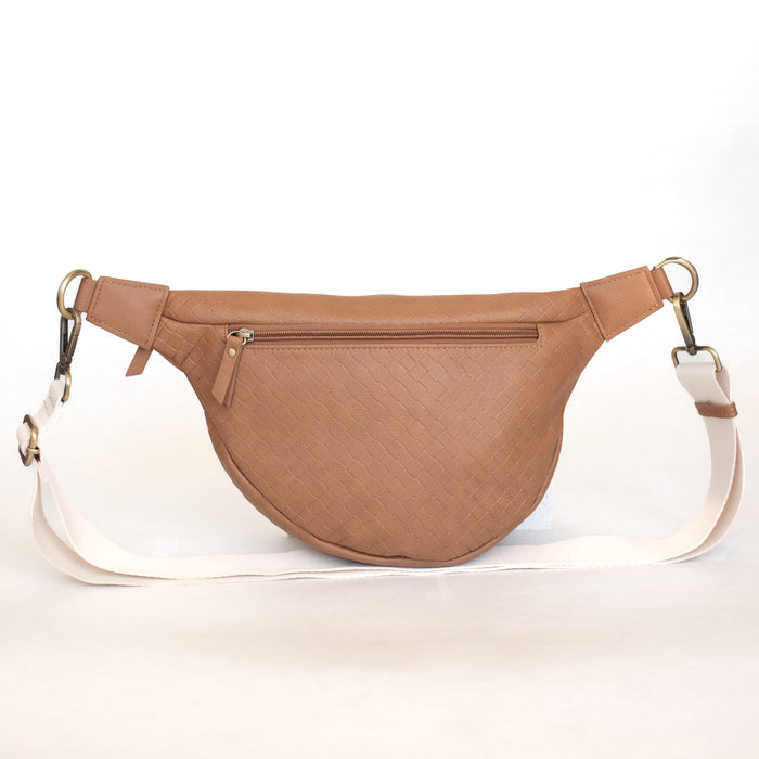 Amy Crossbody Bag | Saddle Everyday Vegan Leather Purse