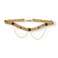 Arismende 18K Gold Woven Mesh Choker Necklace