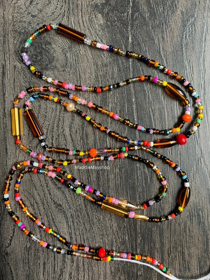 Autumn~ Waist Bead
