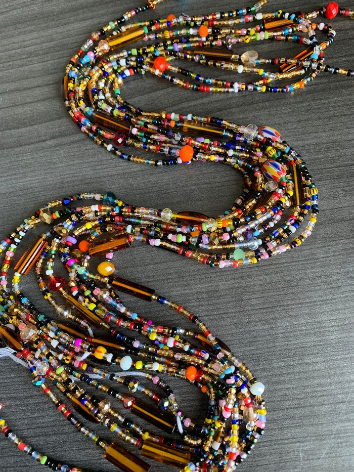 Autumn~ Waist Bead