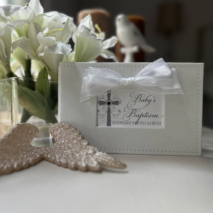 Baby Baptism Gift: Keepsake Photo Album