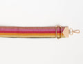 BAG STRAPS | 14K GLITTER PINK/ORANGE | GOLD