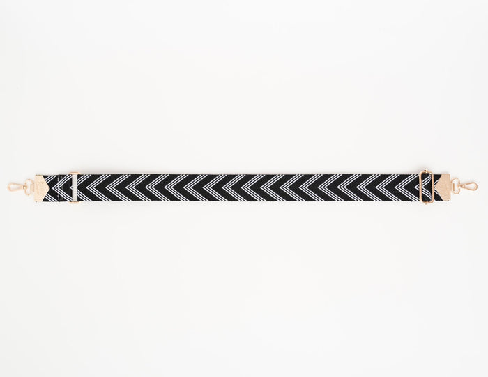 BAG STRAPS | ARROWS BLACK | GOLD