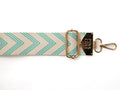 BAG STRAPS | ARROWS BLUE | GOLD