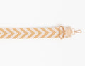 BAG STRAPS | ARROWS ORANGE | GOLD