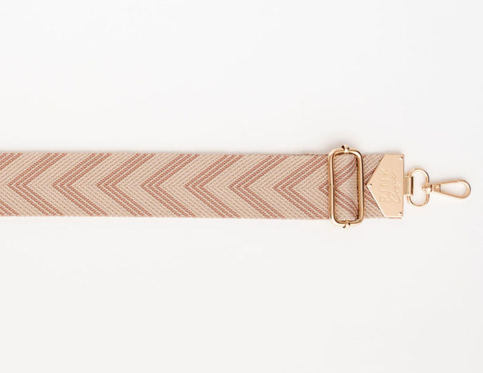 BAG STRAPS | ARROWS PINK | GOLD