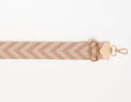 BAG STRAPS | ARROWS PINK | GOLD