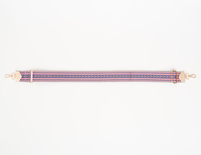 BAG STRAPS | BUBBLEGUM | GOLD