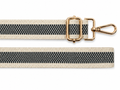 Bag Straps | Coastal Stripe | Gold/Brass