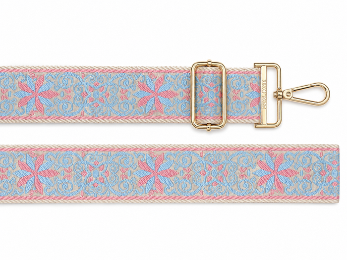 BAG STRAPS | CORAL SKY | GOLD