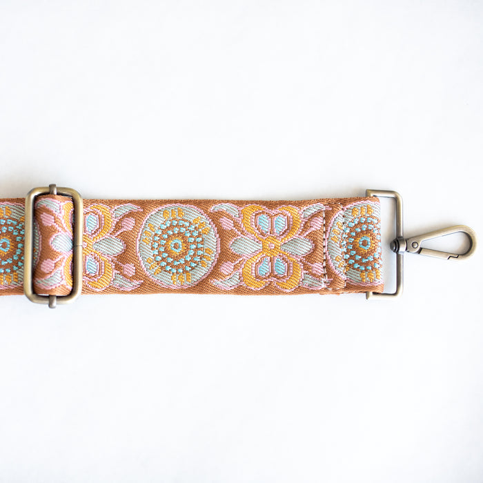 BAG STRAPS | DESERT BLOOM | BRASS
