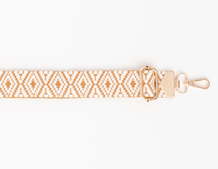 BAG STRAPS | DITSY ALMOND | GOLD