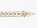 BAG STRAPS | DITSY GREEN | GOLD