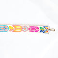 BAG STRAPS | KNIT FLORAL | BRASS