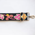 BAG STRAPS | MIDNIGHT BLOOM | BRASS