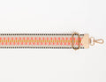 BAG STRAPS | VIVID CORAL | GOLD