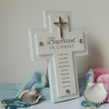 Baptism Cross (Blue & Pink)