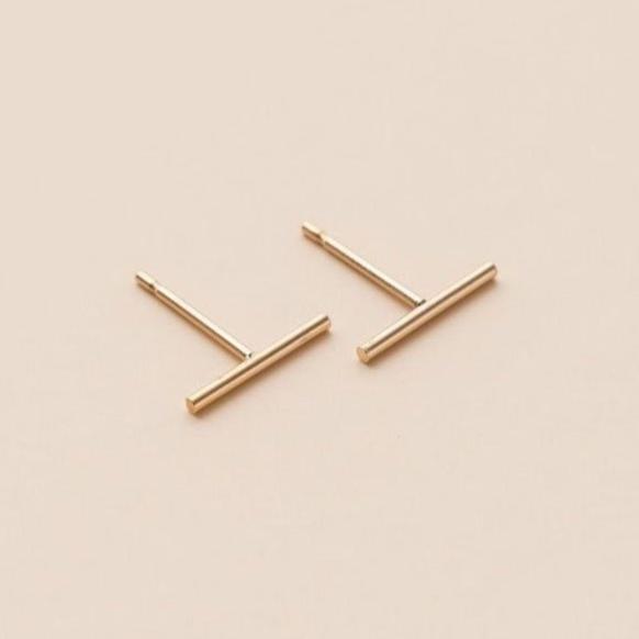 BAR POST EARRINGS