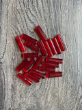 Bead spacers, Oblongs Beads, Decorative Beads for Jewelry making. 100pcs