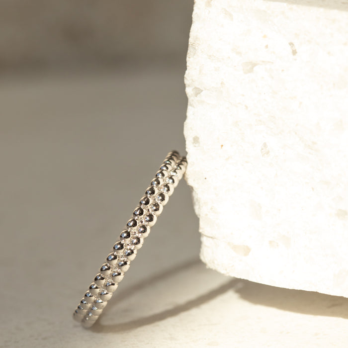 Beaded Stacking Ring