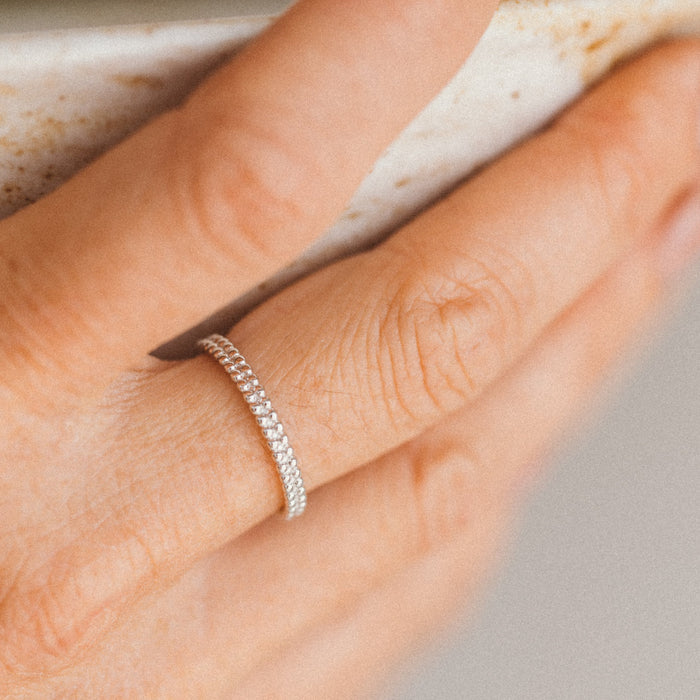 Beaded Stacking Ring
