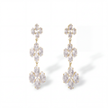 Béatriz 14K Gold Marquise Drop Earrings