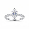 Bernrun White Marquise Ring