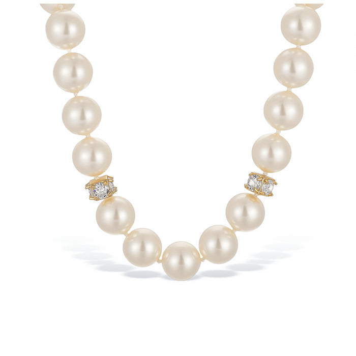 Blanc Nacré White Pearl  Necklace