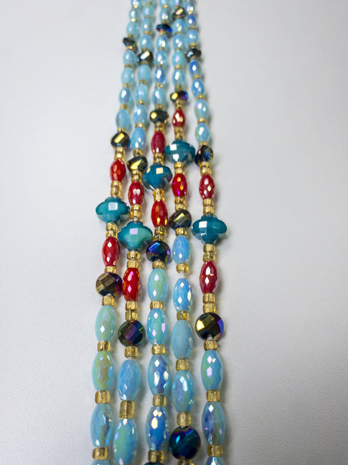 Blue Ivy- Luxury Crystal Waistbeads