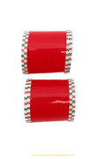 Bright Red Colour Traditional Bridal Chura By PTJ