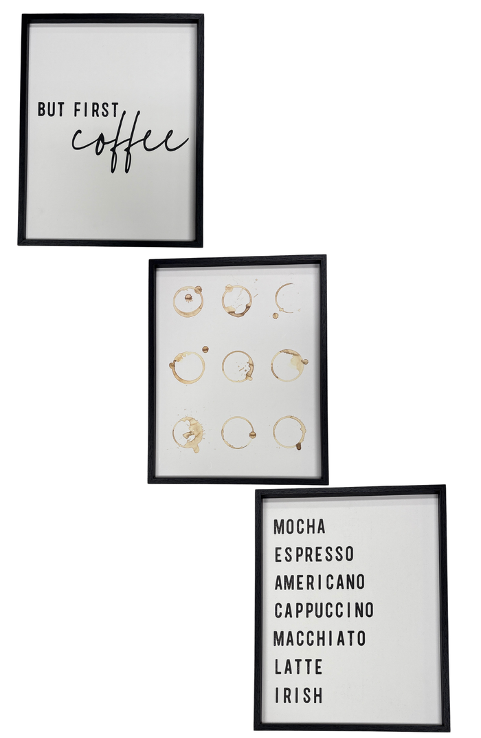 But First Coffee Signs