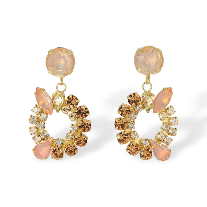 Orange / Gold-plated Brass