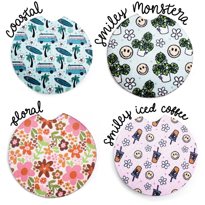 Car Coaster Set - Neoprene