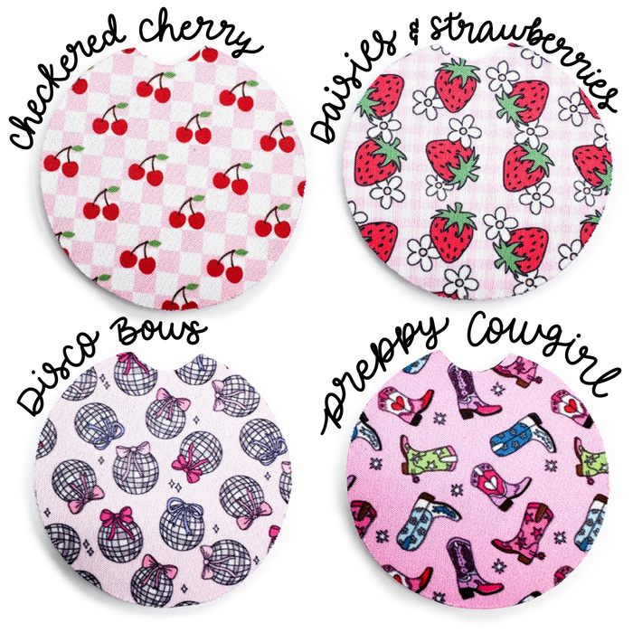 Car Coaster Set - Neoprene