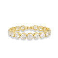 Carla 14K Gold Round Tennis Bracelet