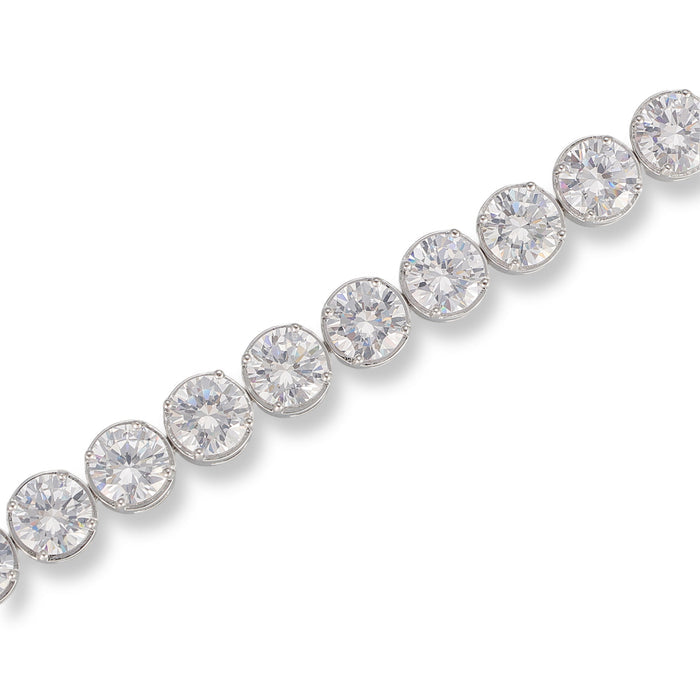Carla 14K Gold Round Tennis Bracelet