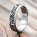 MATCHING SET OF CELTIC LOVE KNOT WEDDING BANDS-Staghead Designs