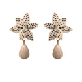 Chambers Stud Earring with Horn Drop